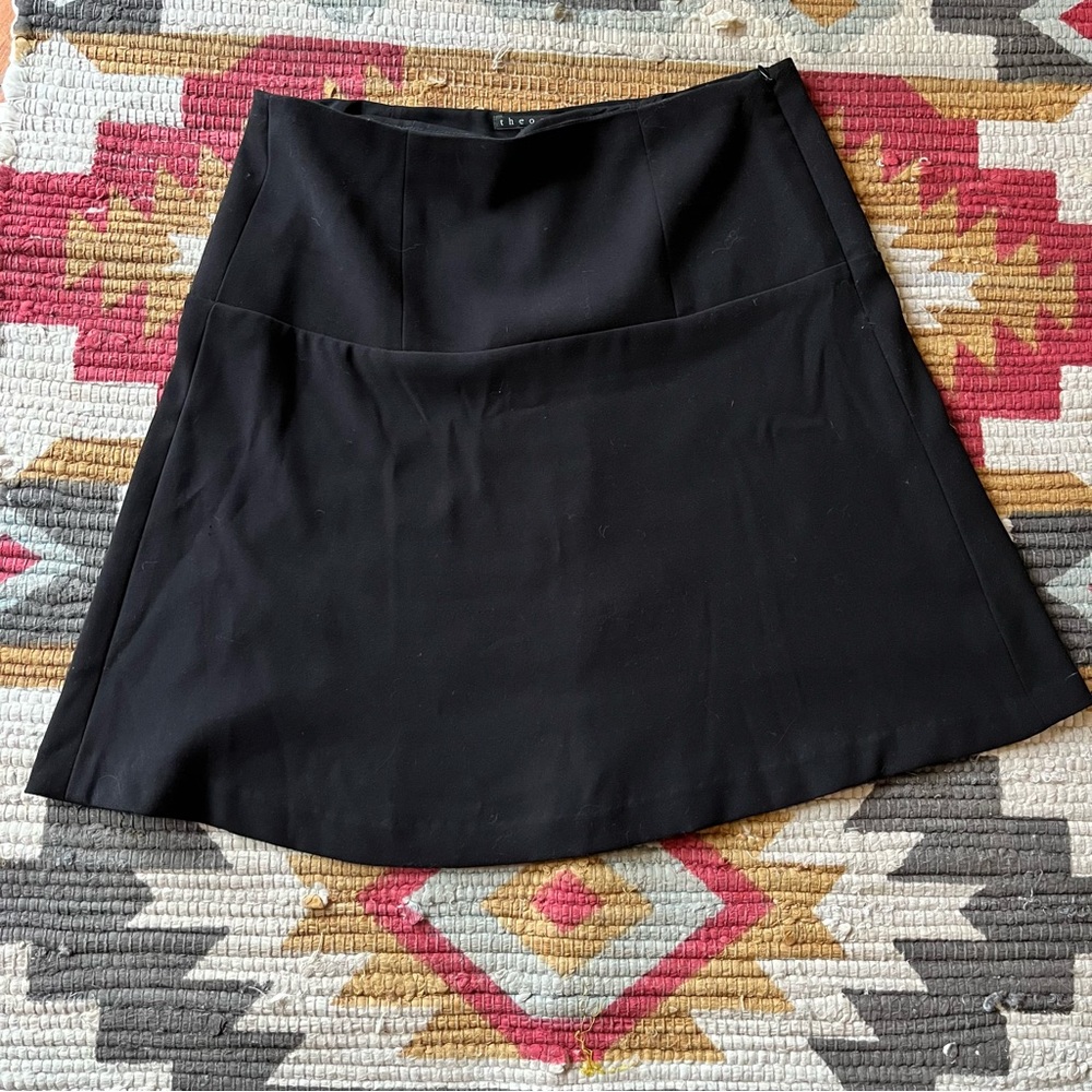 Black A-Line Skirt